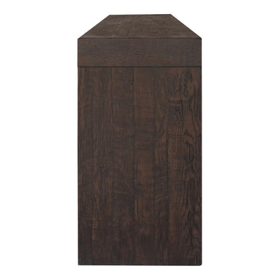 Evander Console Table Rustic Brown by Moe's Home