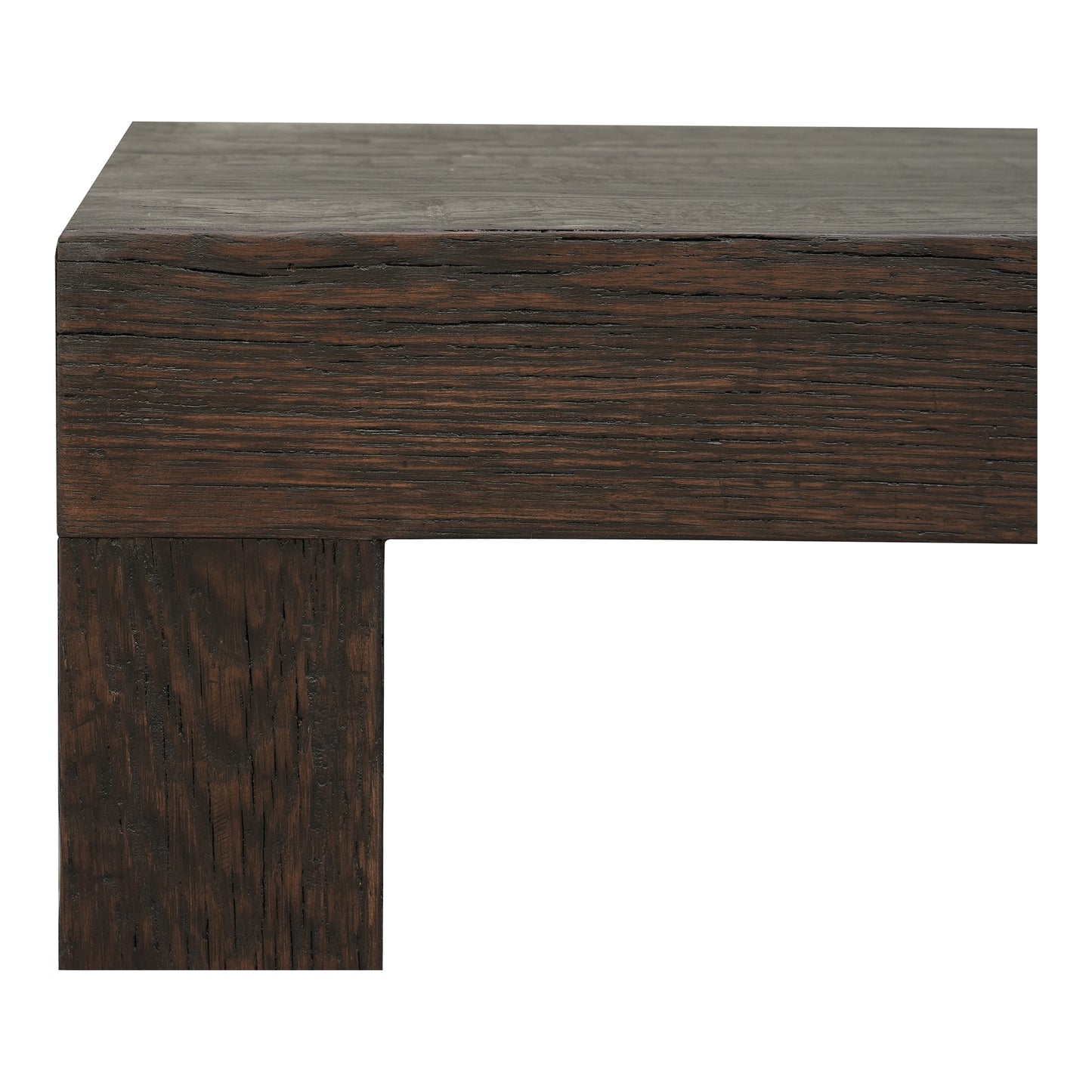 Evander Console Table Rustic Brown by Moe's Home