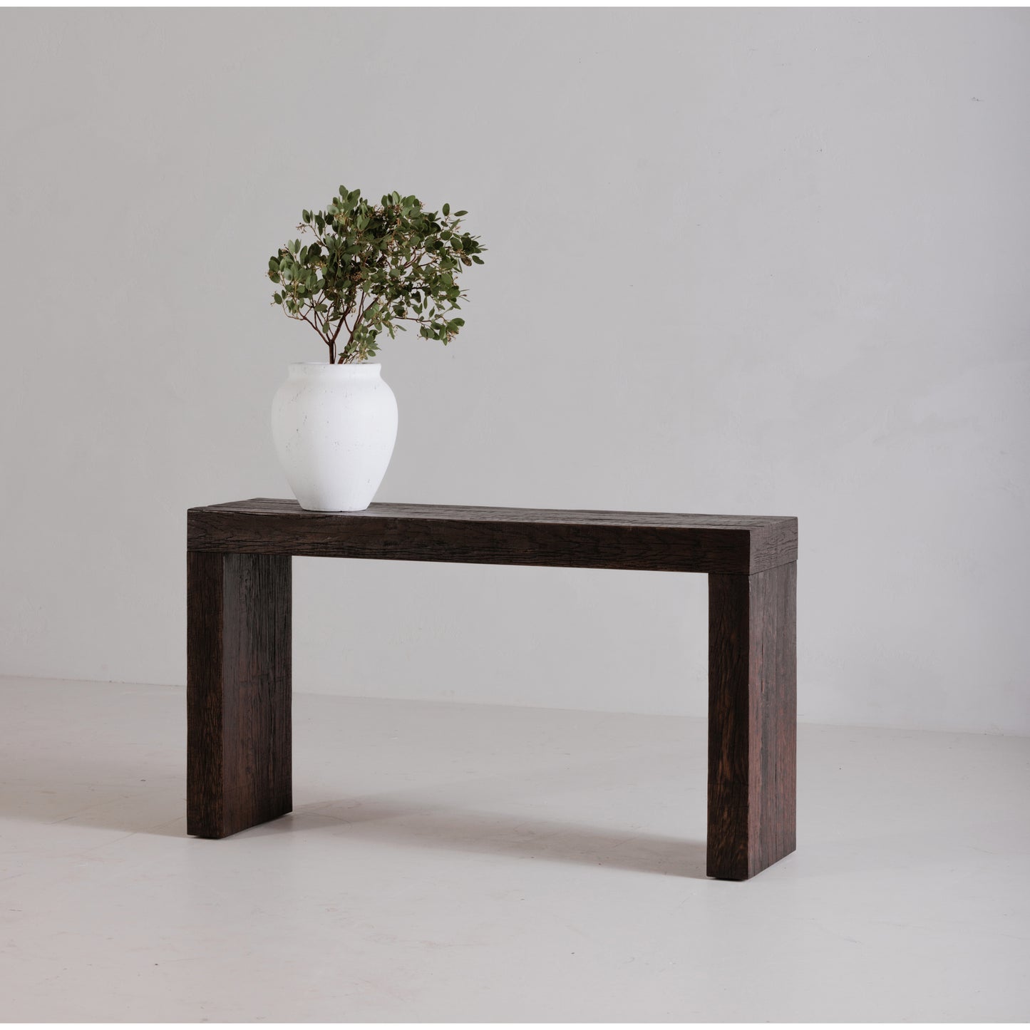 Evander Console Table Rustic Brown by Moe's Home