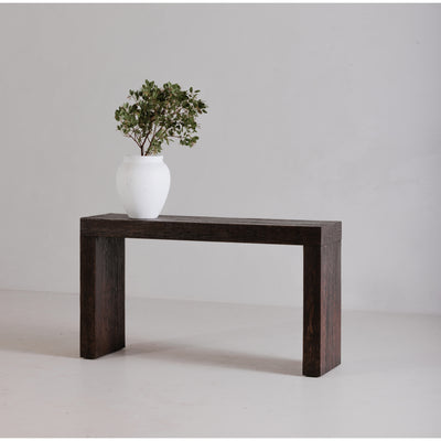 Evander Console Table Rustic Brown by Moe's Home