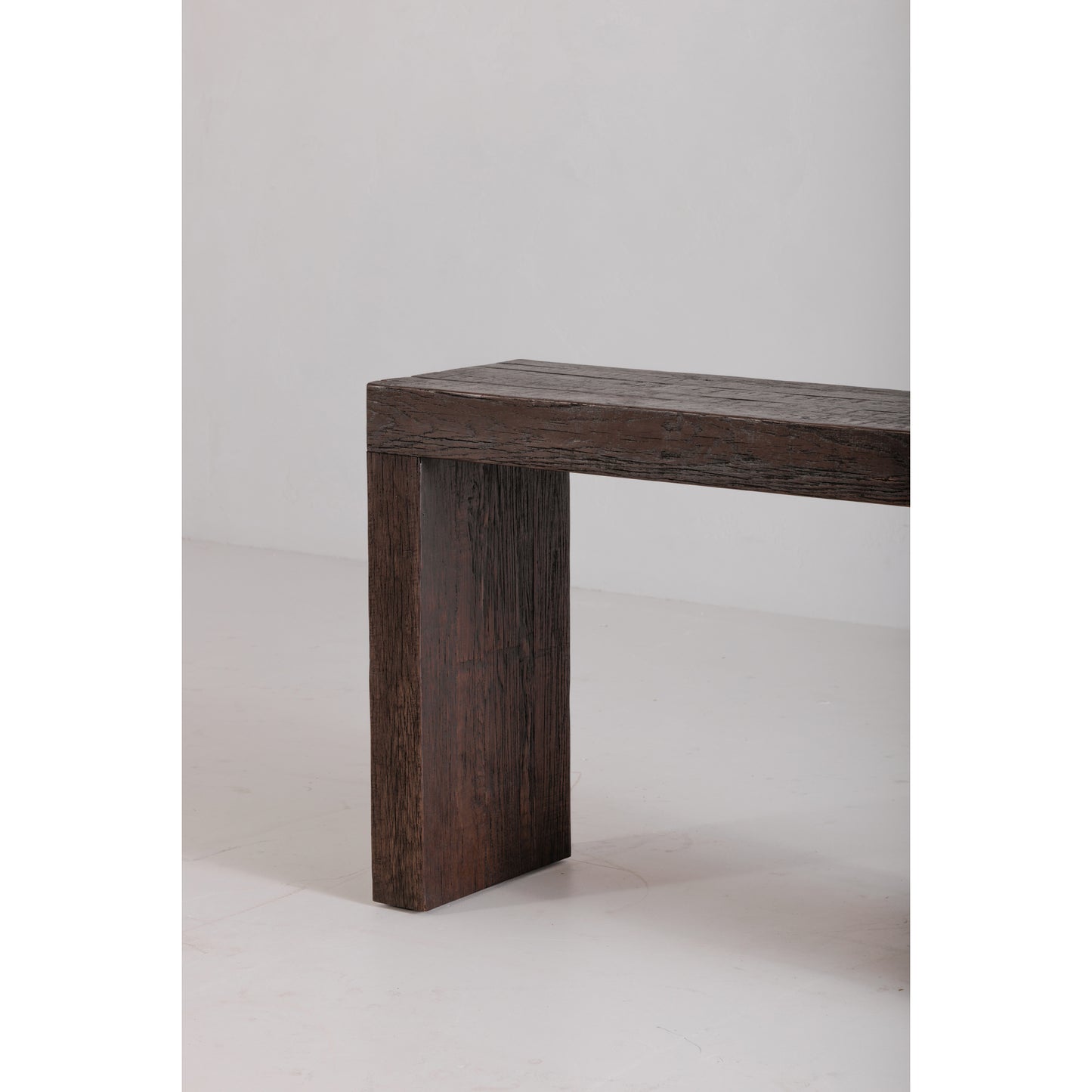 Evander Console Table Rustic Brown by Moe's Home