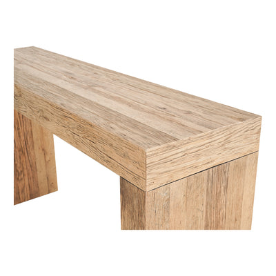 Evander Console Table Natural by Moe's Home