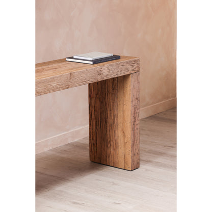 Evander Console Table Aged Oak