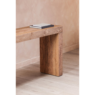 Evander Console Table Natural by Moe's Home