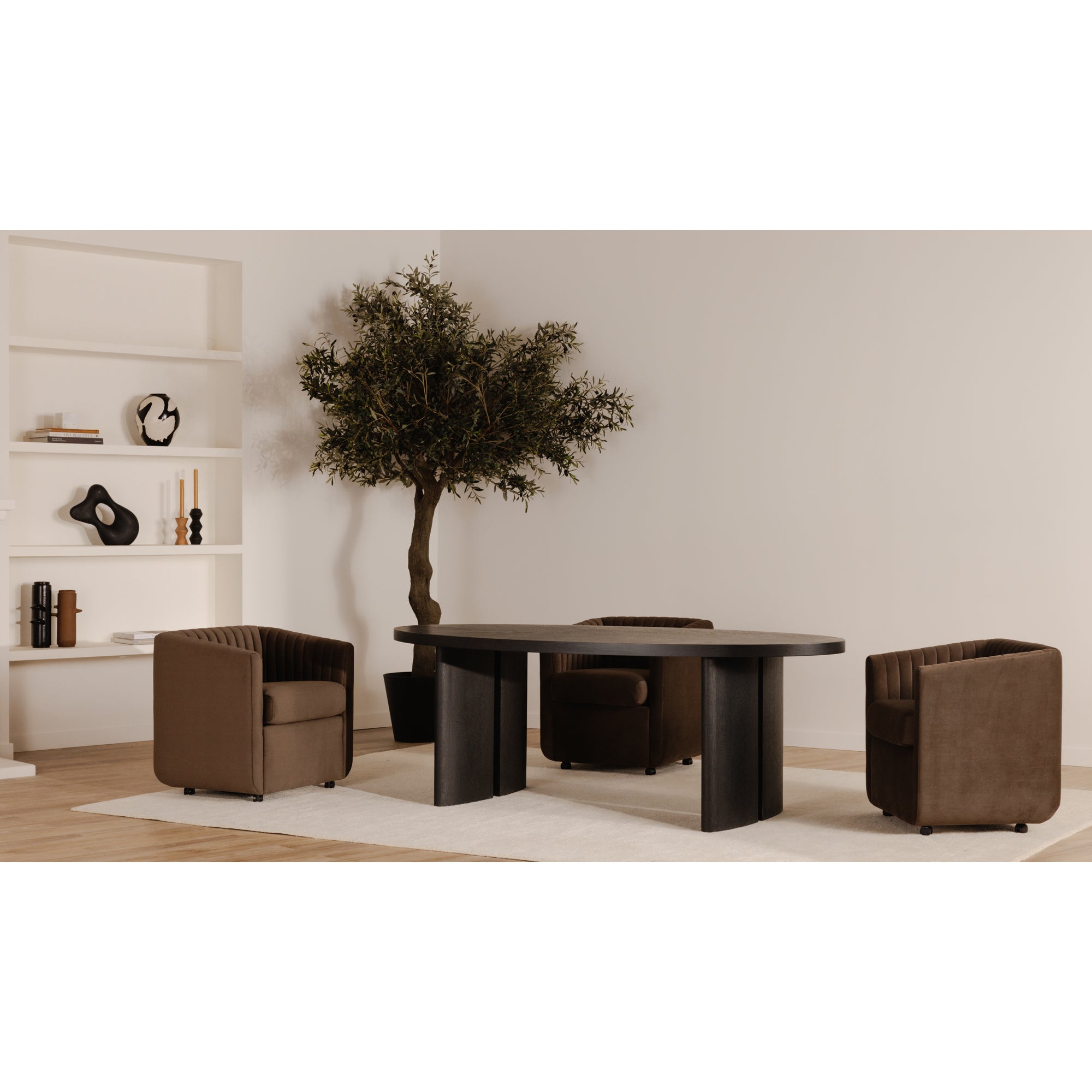 William Dining Table Black