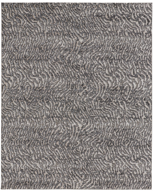 Vancouver 39FJF Beige/Charcoal Rug by Feizy