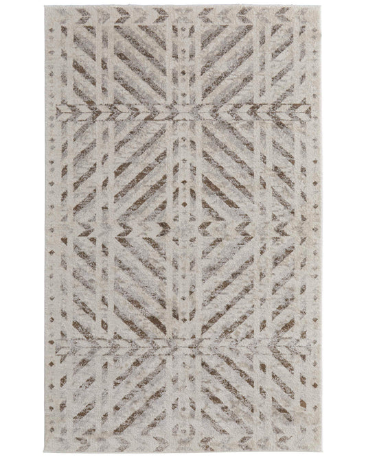 Vancouver 39NQF Beige/Brown Rug by Feizy