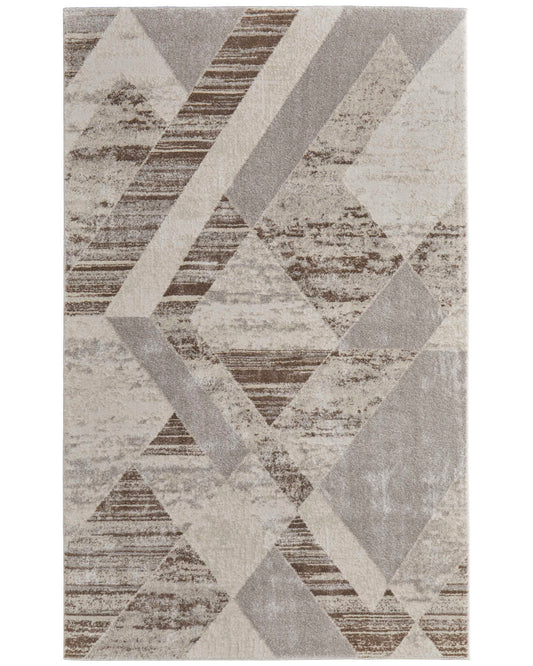 Vancouver 39NRF Beige/Brown Rug by Feizy