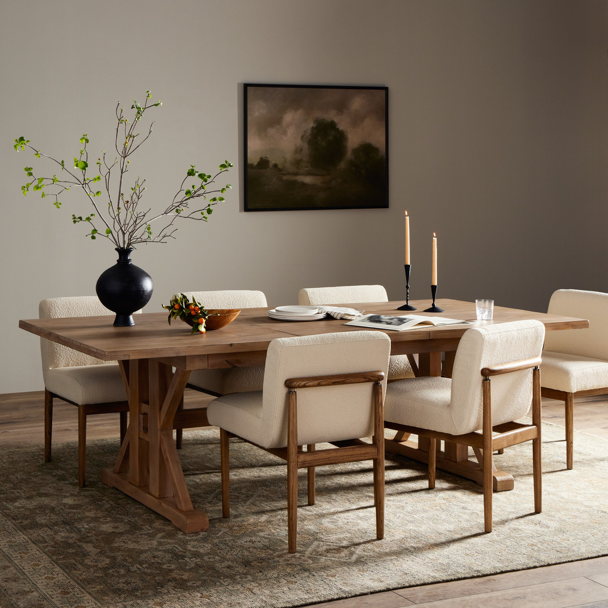 Tuscanspring Ext Dining Table 72"/96"