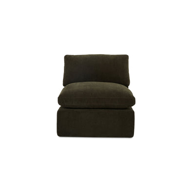 Cates Slipper Chair Dark by Moe's Home
