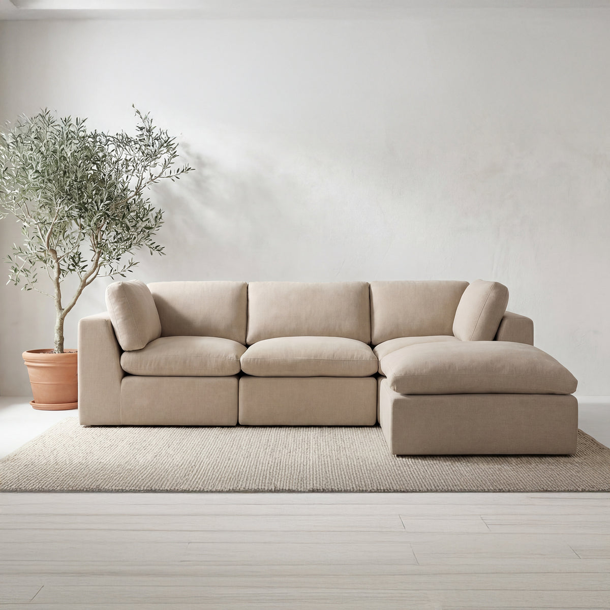 Cates Ottoman by Moe's Home