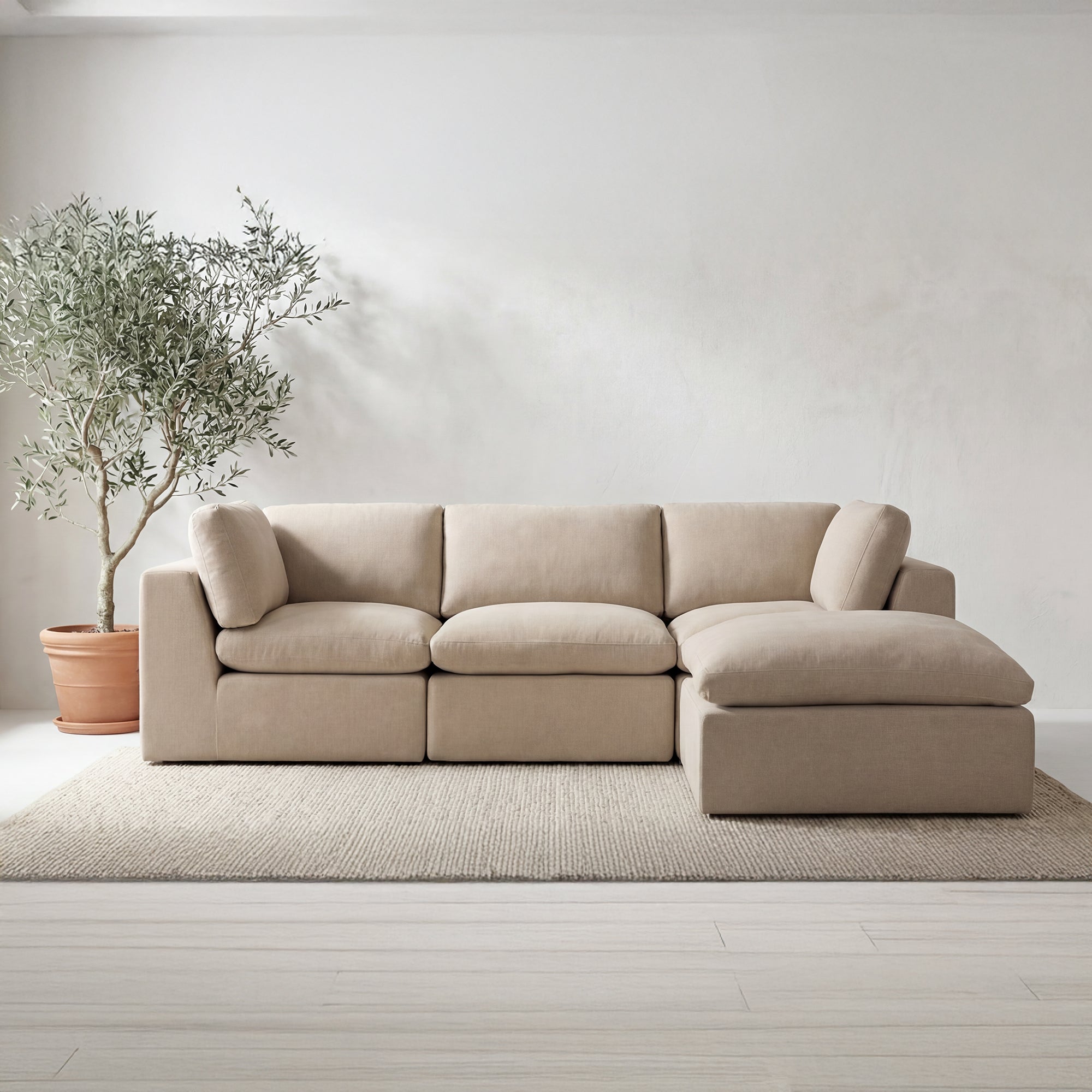 Cates Ottoman by Moe's Home