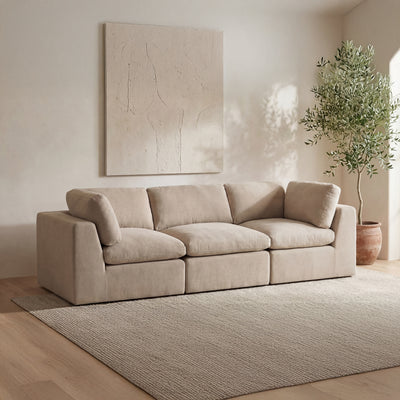 Cates Modular Sofa Pebble by Moe's Home