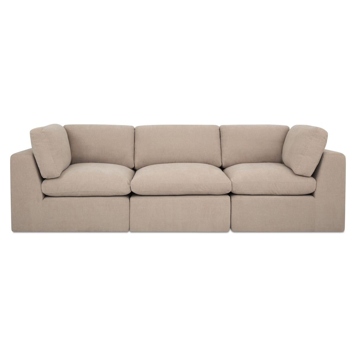 Cates Modular Sofa Pebble by Moe's Home