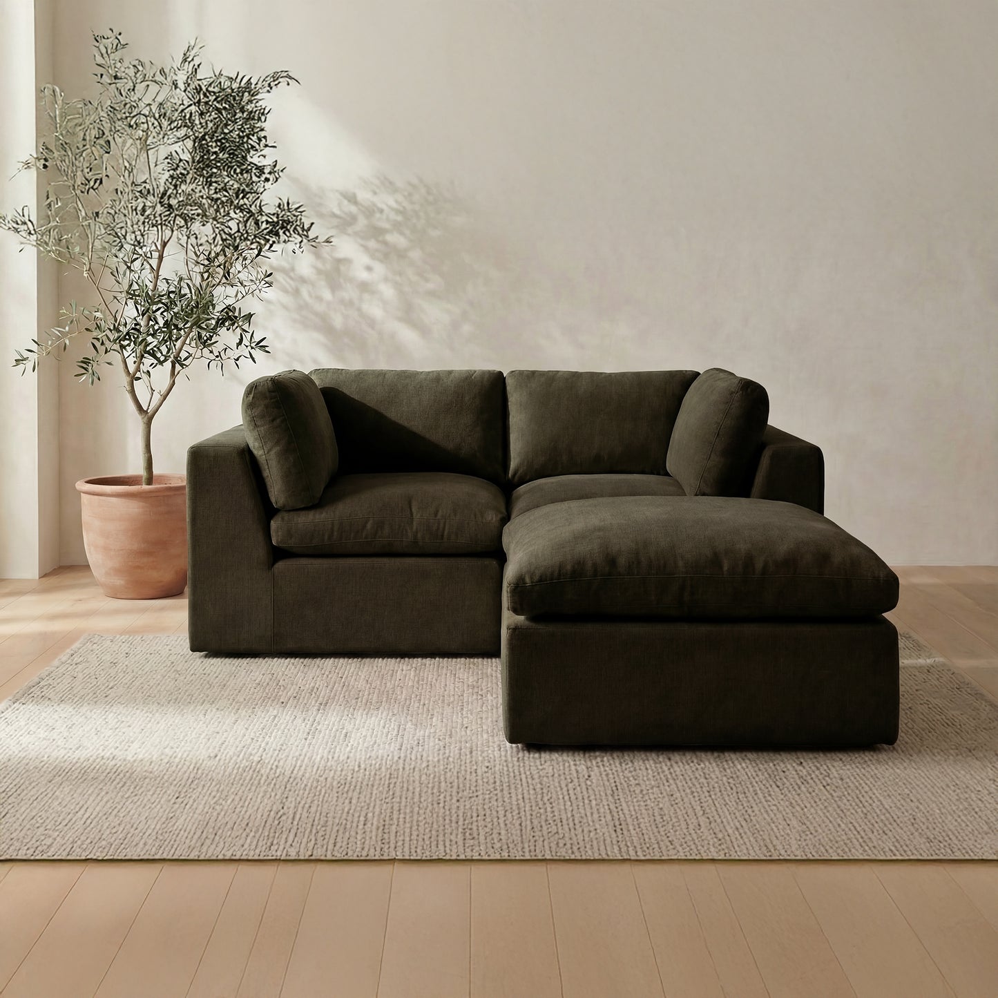 Cates Nook Modular Sectional Dark by Moe's Home