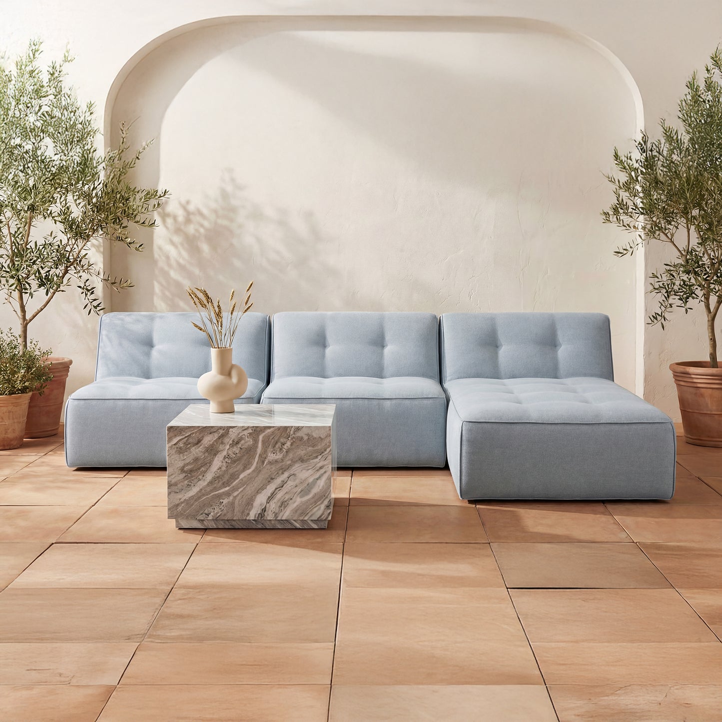 Sunseeker Outdoor Chaise Light by Moe's Home