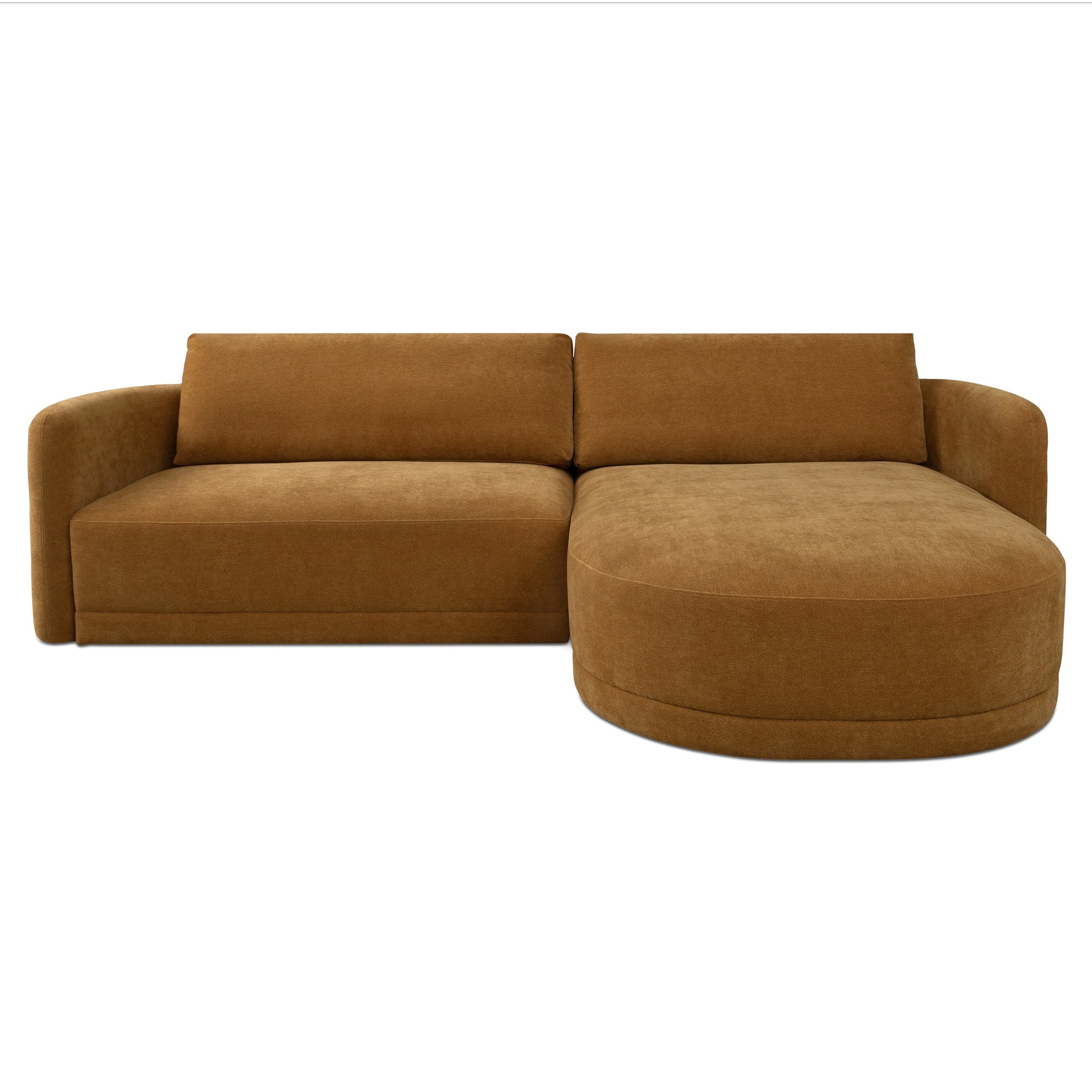 Emmy Sectional Ginger Right by Moe's Home