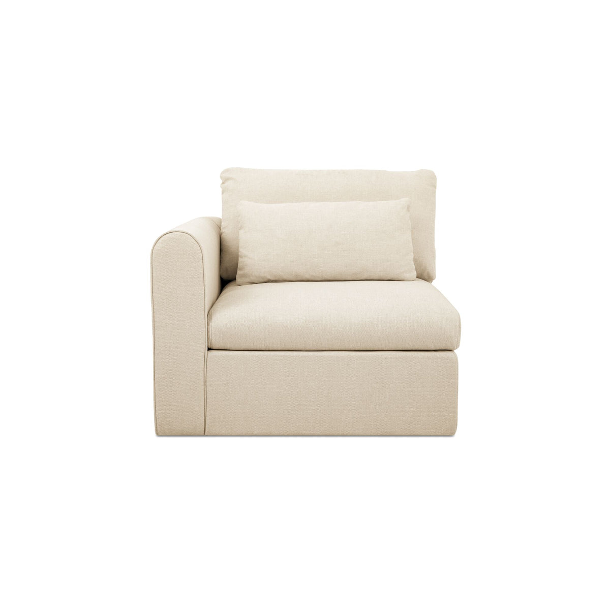 Swift Left Arm Facing Chair Light by Moe's Home
