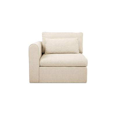 Swift Left Arm Facing Chair Light by Moe's Home