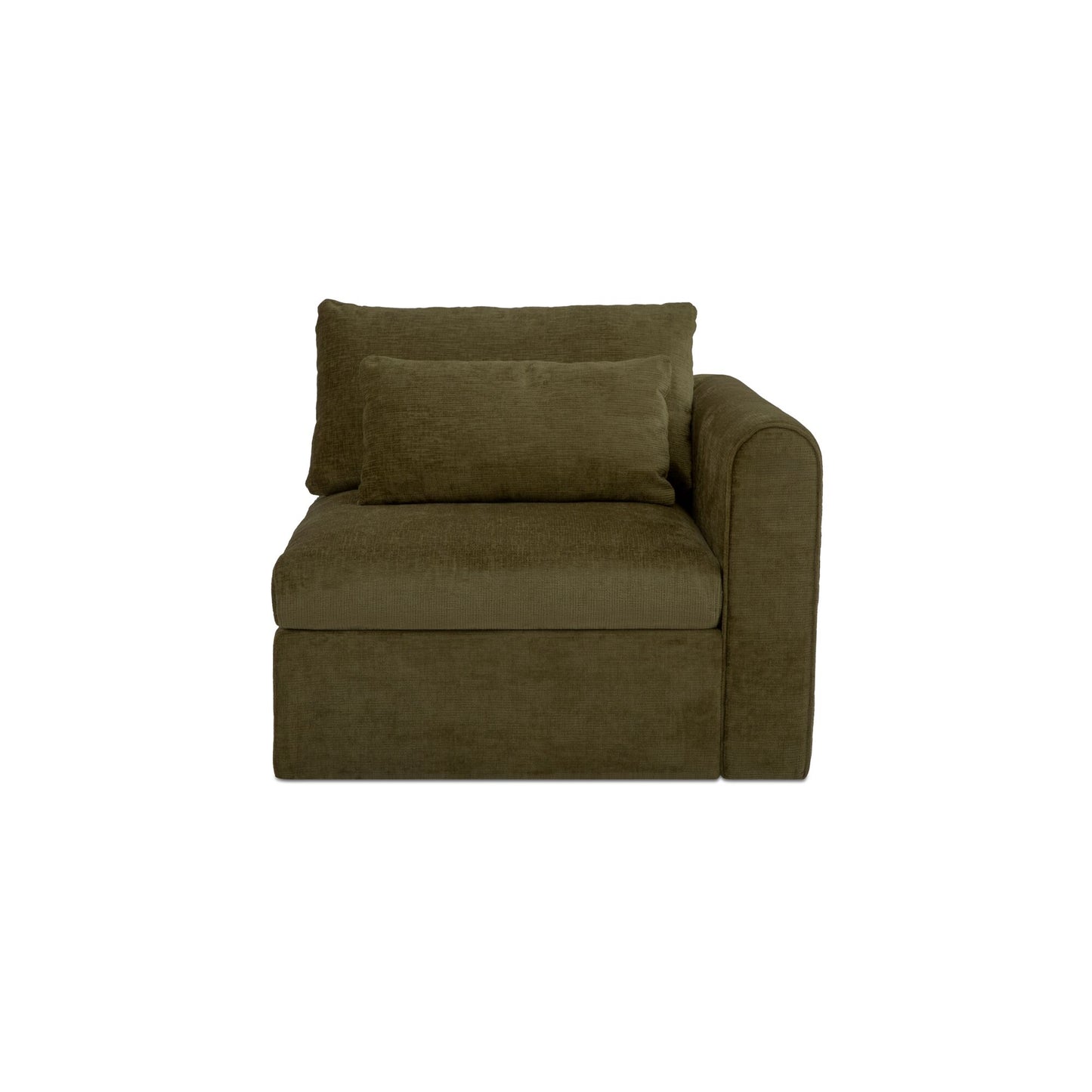 Swift Right Arm Facing Chair Dark by Moe's Home