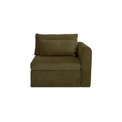 Swift Right Arm Facing Chair Dark by Moe's Home