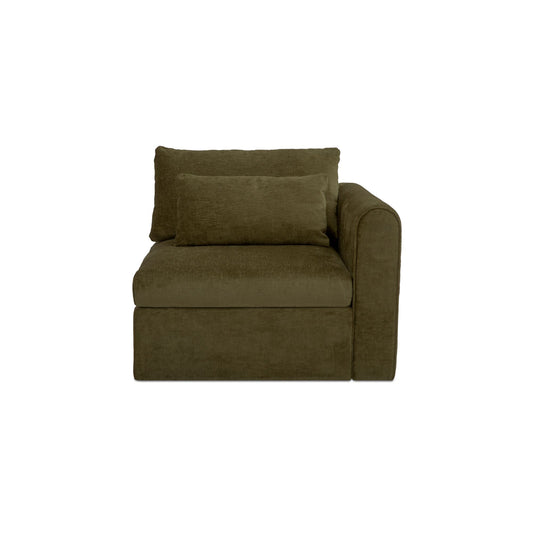 Swift Right Arm Facing Chair Dark by Moe's Home