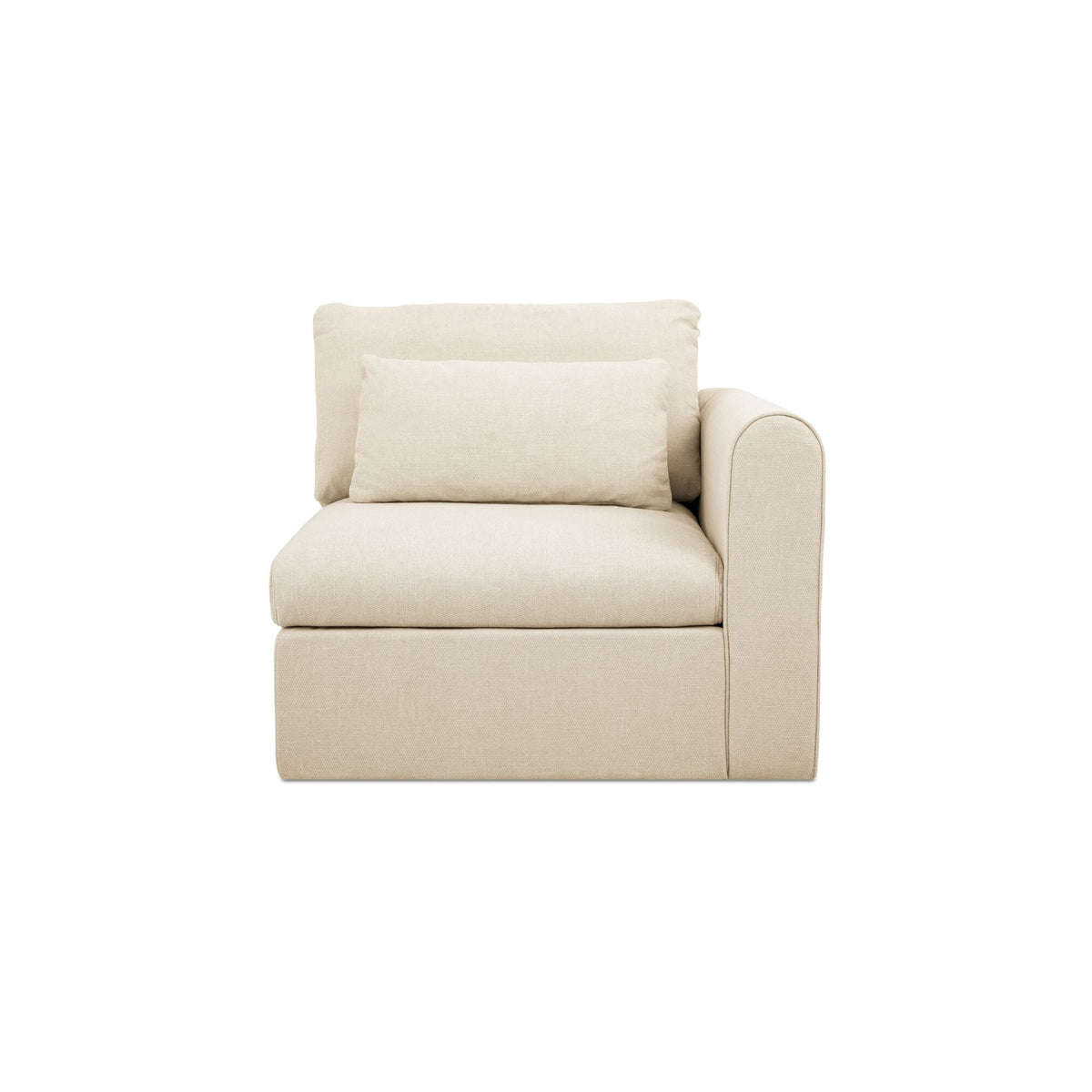 Swift Right Arm Facing Chair Light by Moe's Home