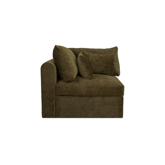Swift Corner Chair Dark by Moe's Home