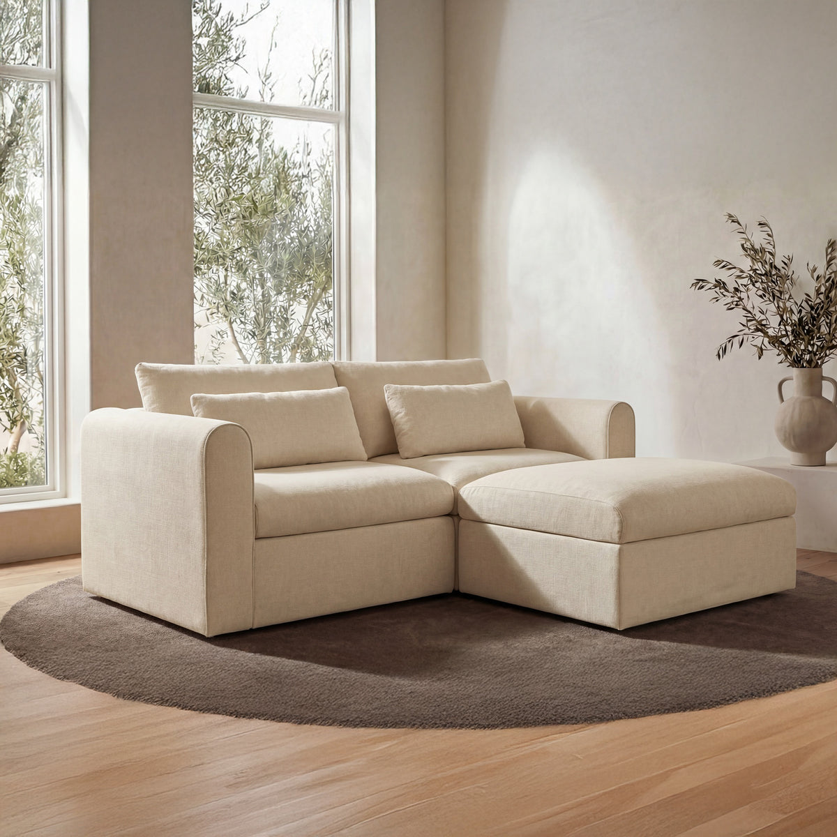 Swift Nook Modular Sectional Light by Moe's Home