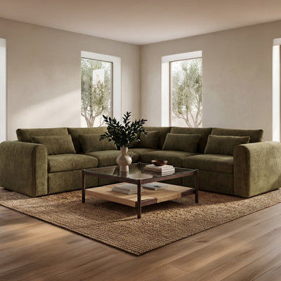 Swift Classic L Modular Sectional Dark by Moe's Home