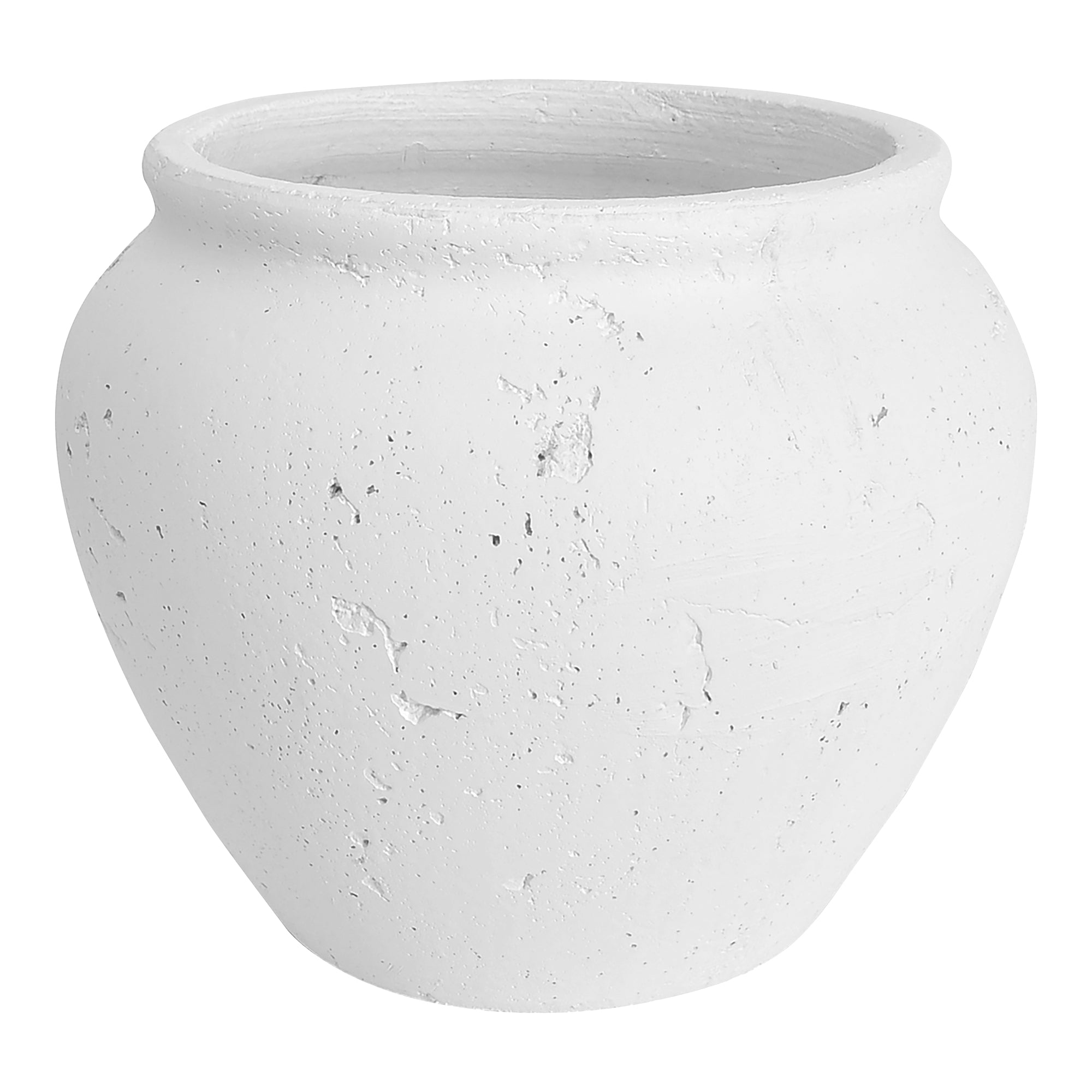 Nisso Decorative Vessel 10In | White