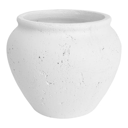 Nisso Decorative Vessel 10In | White