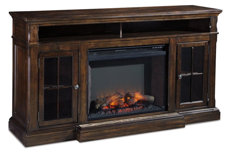 Roddinton 72" TV Stand with Electric Fireplace