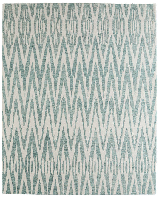 Wallace 8A40F Teal Rug by Feizy