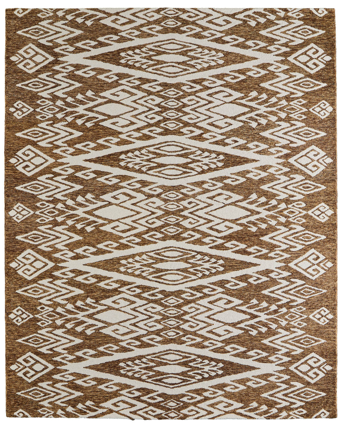 Wallace 8A43F Brown Rug by Feizy