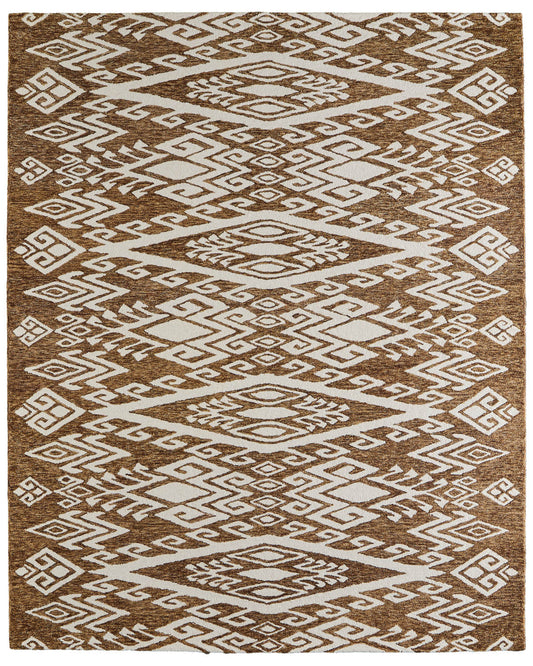 Wallace 8A43F Brown Rug by Feizy