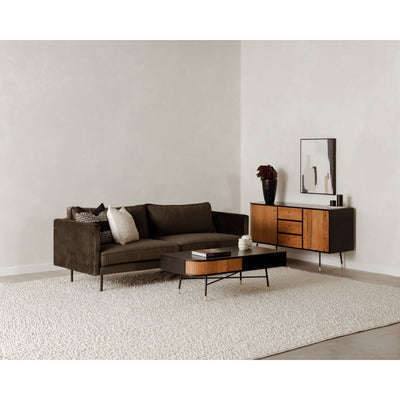 Raphael Sofa Dark Green by Moe's Home