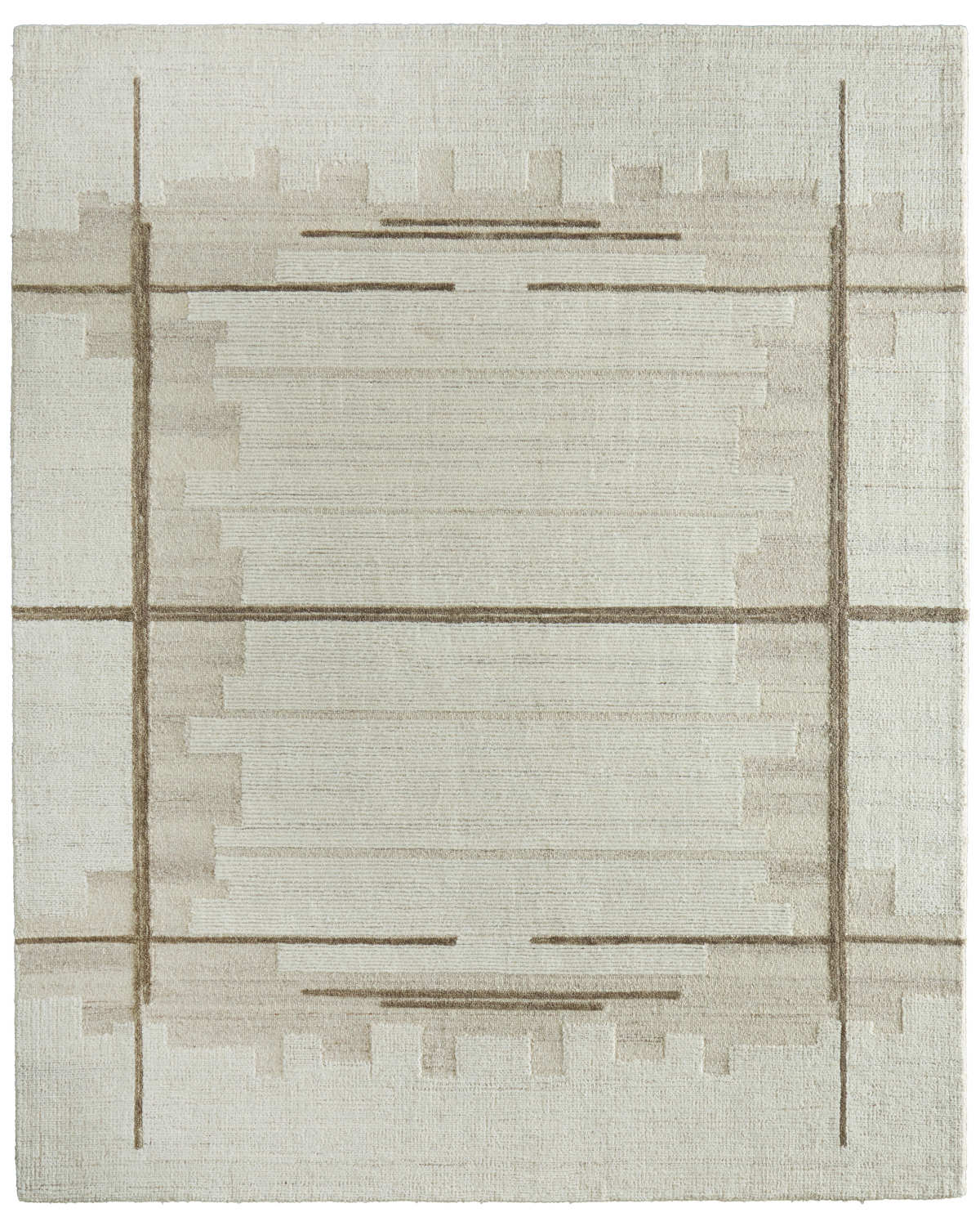 Winston 8B01F Beige/Ivory Rug by Feizy