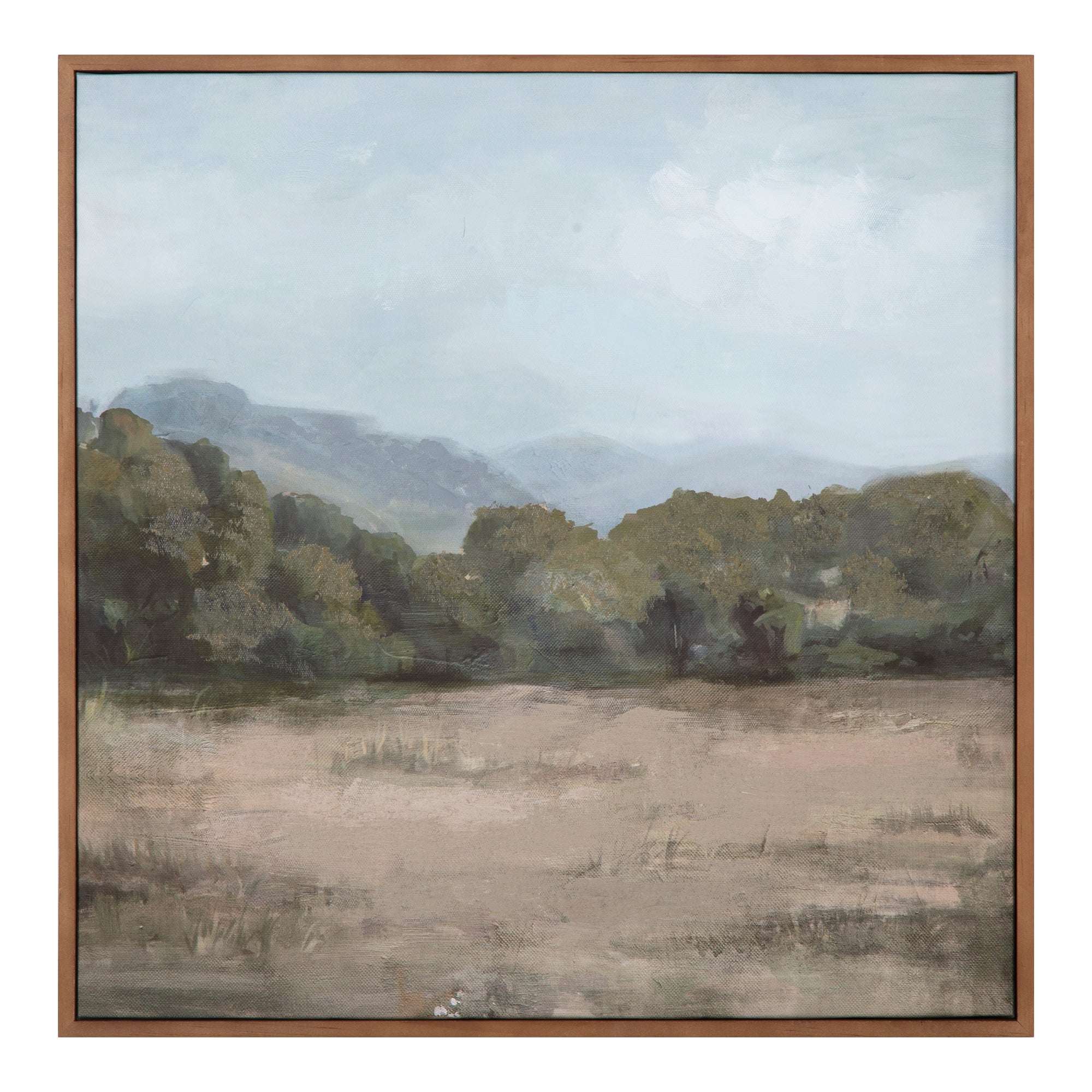 Fair Woodlands Framed Painting | Multicolor