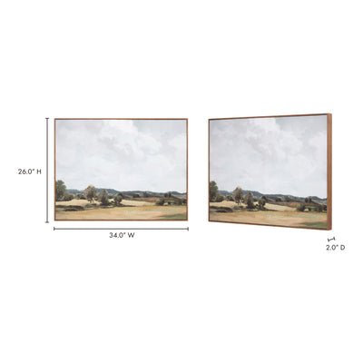 Vast Country Framed Painting by Moe's Home