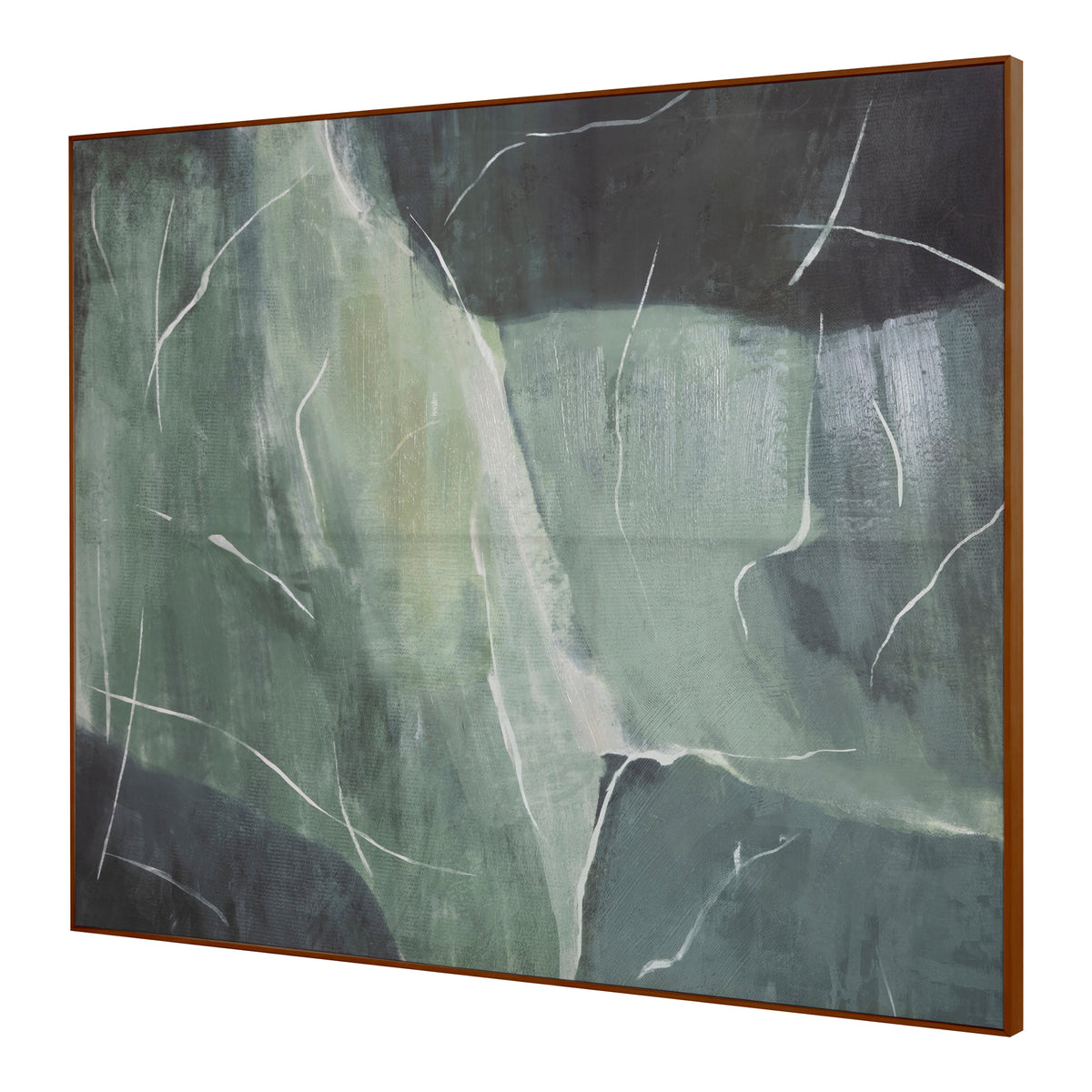 Impression Framed Painting Verdant Palette by Moe's Home
