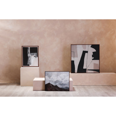 Nostalgia Framed Painting Warm Palette by Moe's Home