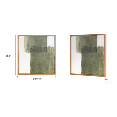 Brush Framed Painting by Moe's Home