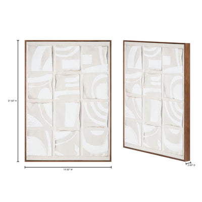 Unfold 2 Framed Print by Moe's Home