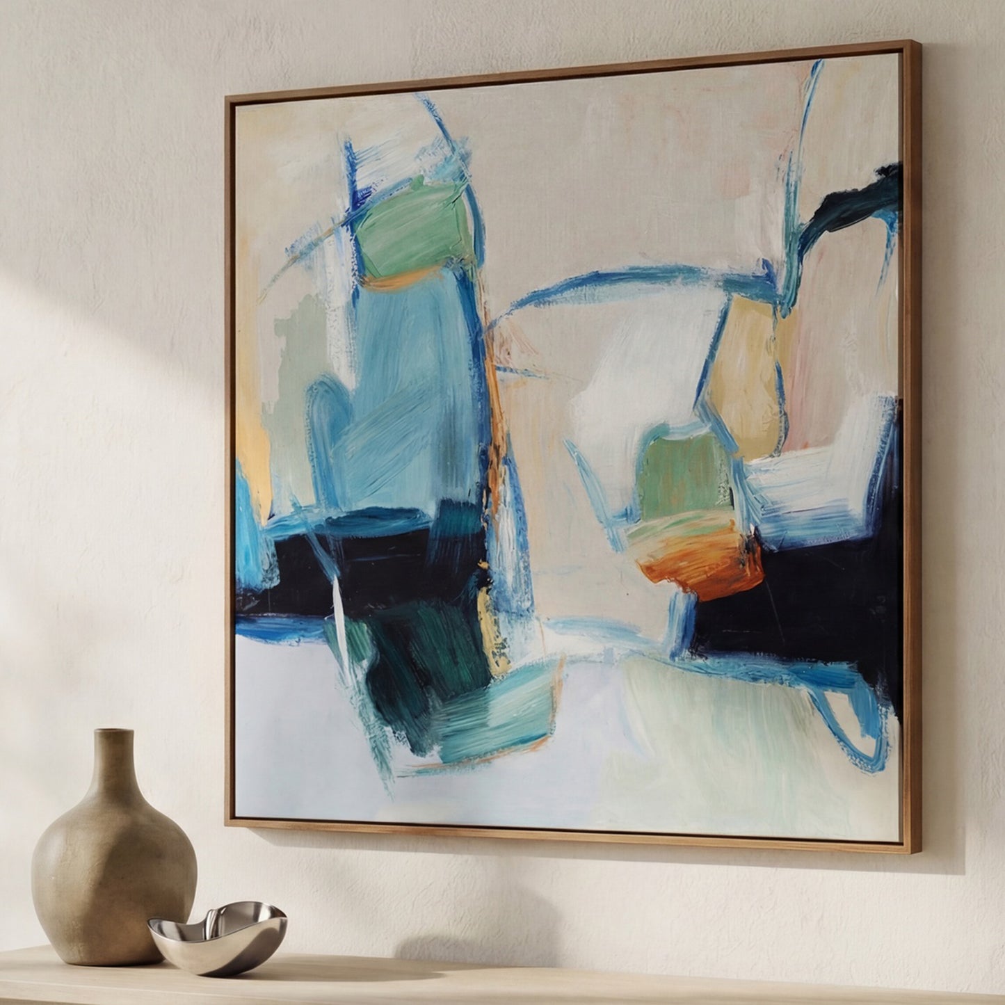 Vitality Framed Painting by Moe's Home