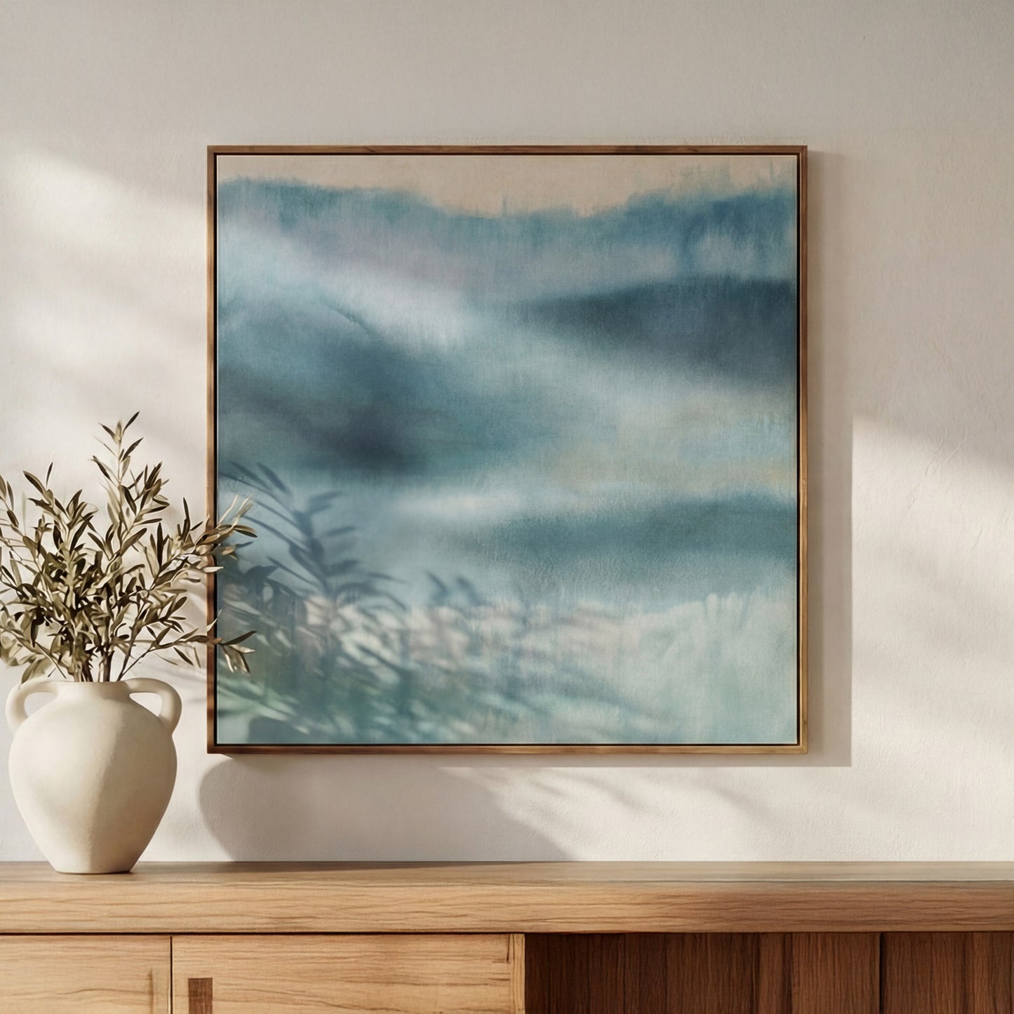 Neptune Framed Painting by Moe's Home