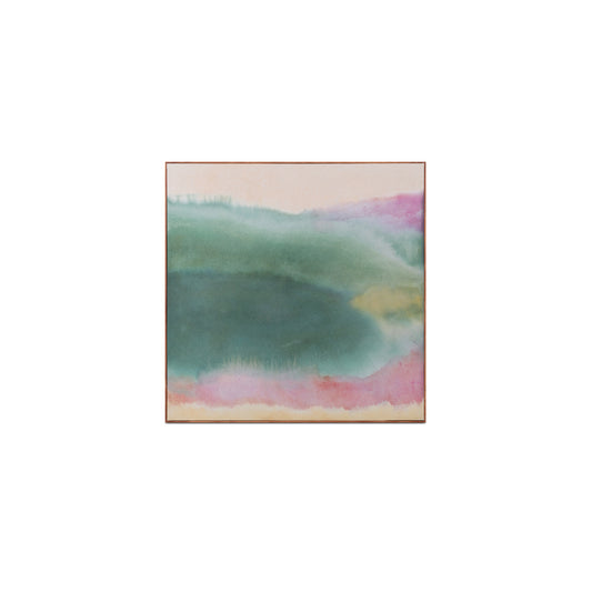 Lotus Framed Painting by Moe's Home