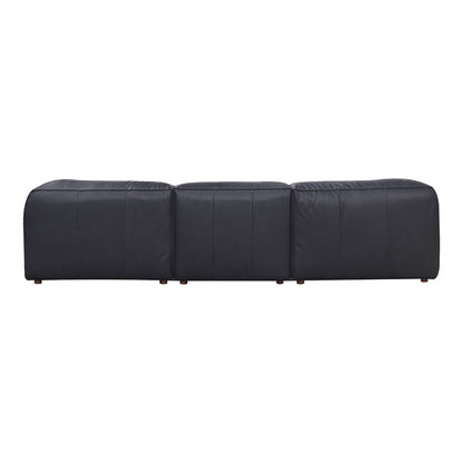 Form Lounge Modular Sectional Vantage Black Leather