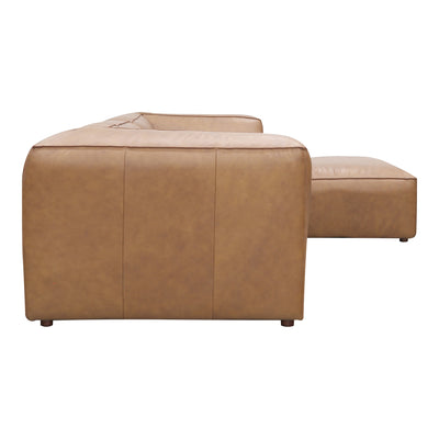 Form Lounge Modular Sectional Sonoran Tan Leather by Moe's Home