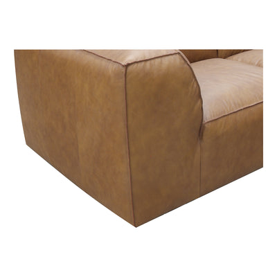 Form Lounge Modular Sectional Sonoran Tan Leather by Moe's Home